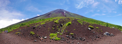 お中道からの富士山