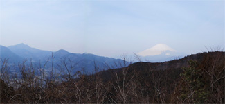 松田山からの富士山