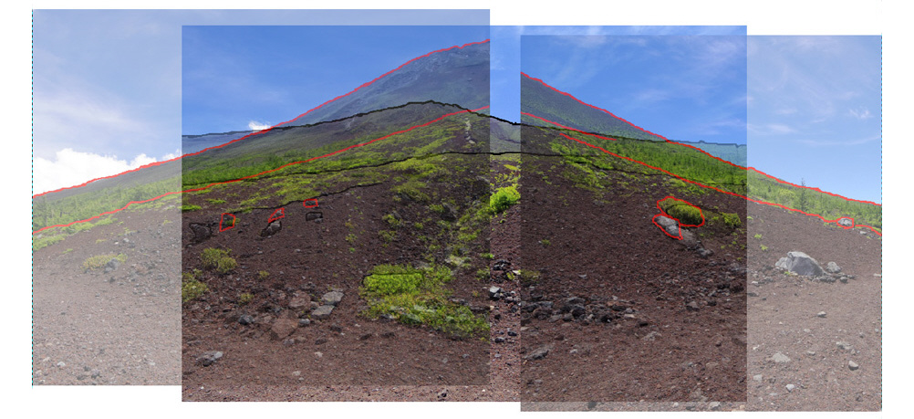 �ʐ^�A�A�B�A�C���d�˂��摜�D