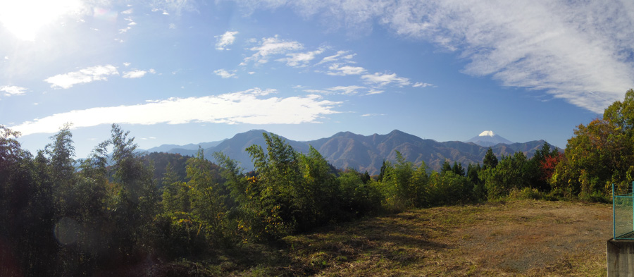 富士山絶景地地からの富士山