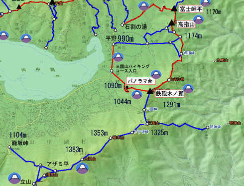 ���w�R�̓o�R�R�[�X