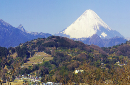 梅沢からの富士山 横幅50%