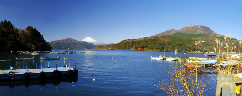元箱根港からの富士山　その2