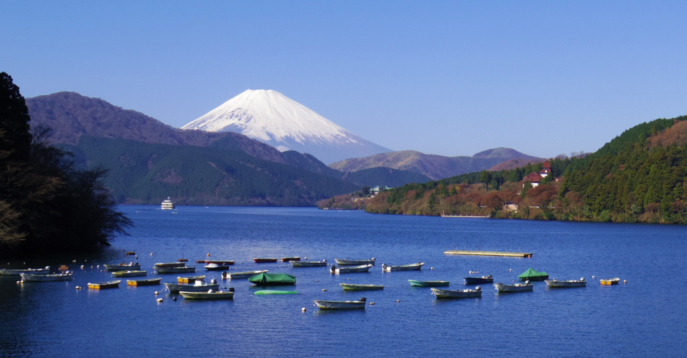 元箱根港からの富士山　その3