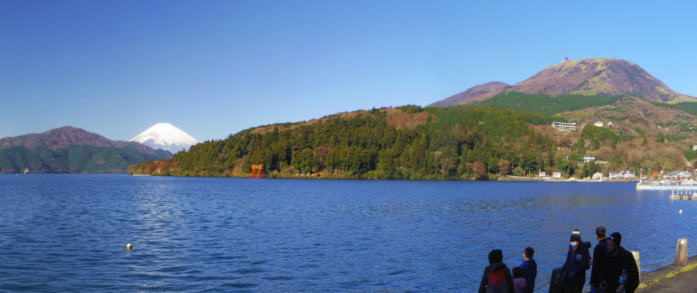 元箱根港右側からの富士山　その2