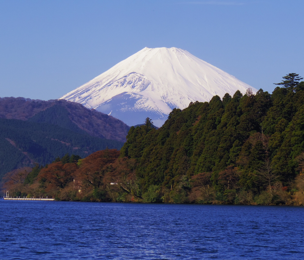 元箱根港右側からの富士山　その5