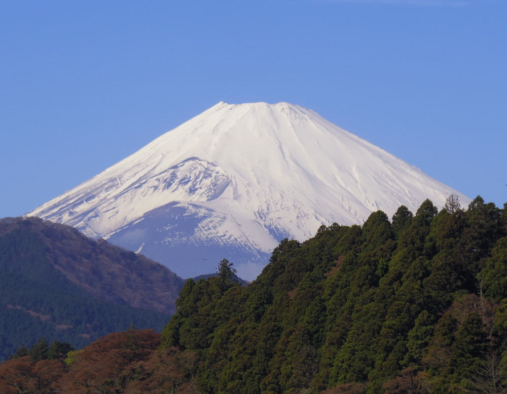 元箱根港右側からの富士山　その6