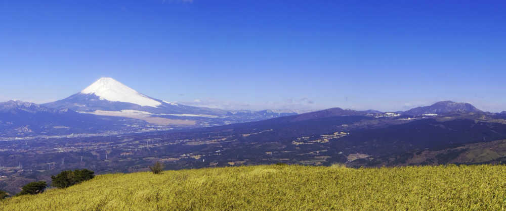 富士山と箱根神山