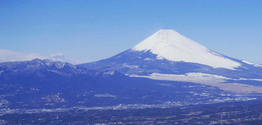 富士山と愛鷹連峰　