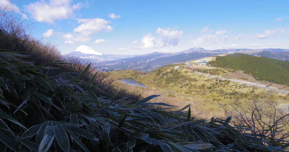 富士山、箱根神山、氷ヶ池