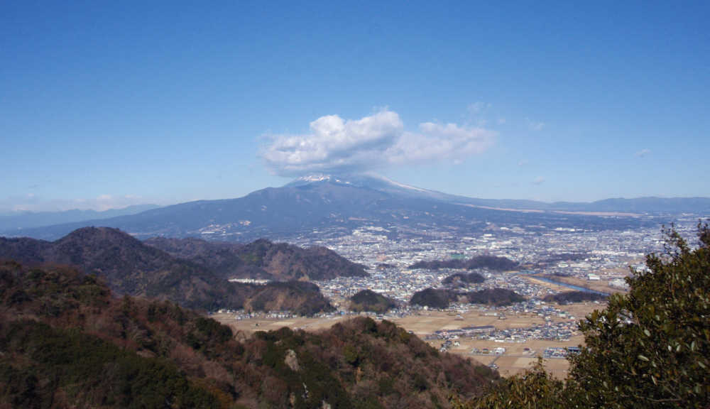 展望大岩からの富士山