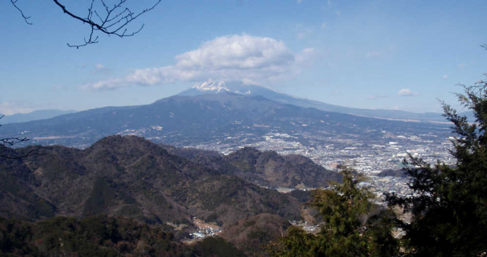 立派な富士山があらわれました