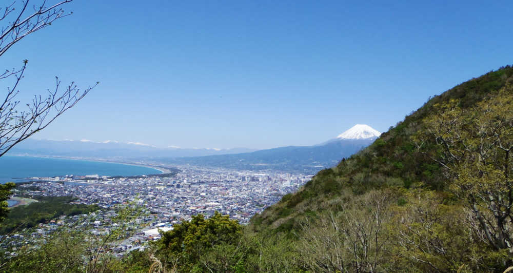 さざなみ展望台からの富士山