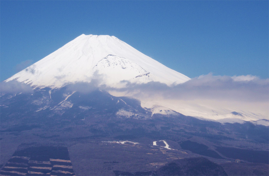 2009年富士見台からの富士山