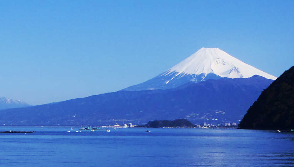 富士山と愛鷹山のすそ野の境目
