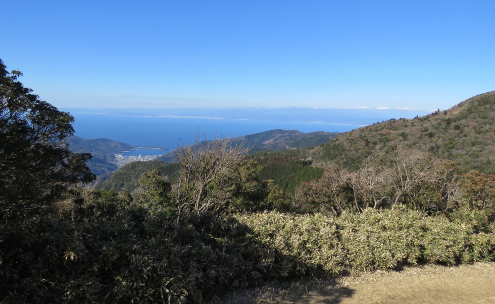 戸田漁港が見えま