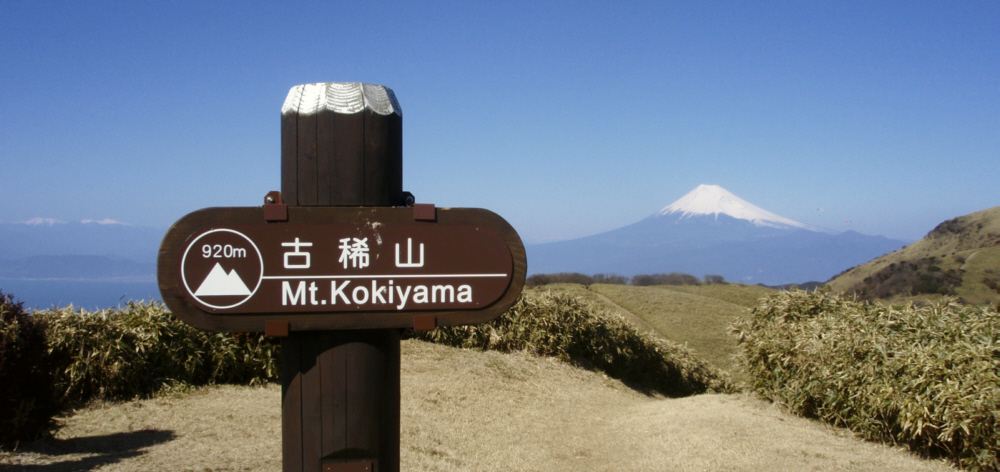 古稀山からの富士山