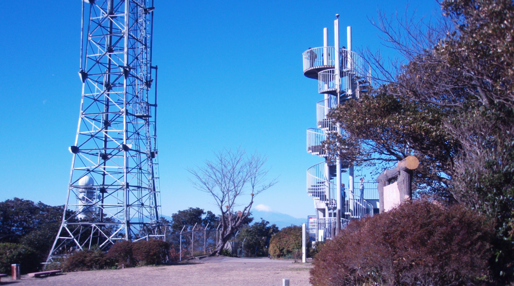 大楠山山頂からの富士山